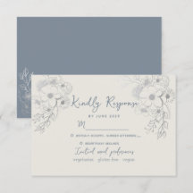 Boda Vintage Polvo Azul