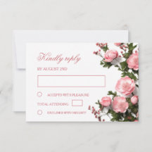 Bodas de rosas silvestres en 3D
