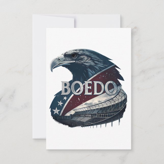 Tarjeta De Confirmación De Asistencia Bold Rules: A Clear, Striking Message (Anverso)