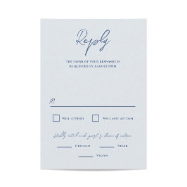 Tarjeta De Confirmación De Asistencia Bradford Modern Boda