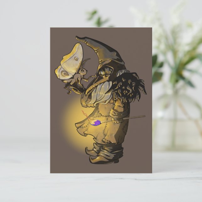 Tarjeta De Confirmación De Asistencia Brillo (Anverso de pie)