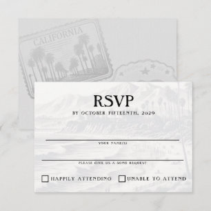 Tarjeta De Confirmación De Asistencia California Passport
