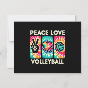 Tarjeta De Confirmación De Asistencia Camiseta de voleibol para adolescentes mujeres chi