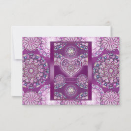 Tarjeta De Confirmación De Asistencia Cardinal Red Rosace