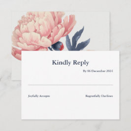 Tarjeta De Confirmación De Asistencia Cartão de resposta 8,9 x 12,7 cm