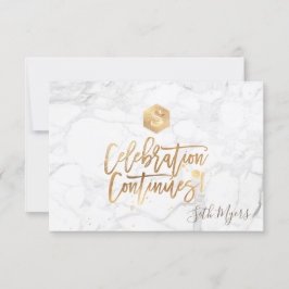 Tarjeta De Confirmación De Asistencia Cartas de celebración de PixDezines Honeycomb Mitz