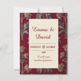 Tarjeta De Confirmación De Asistencia Cartons réponses