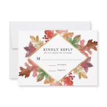 Caso de caída de las hojas de otoño rusticas