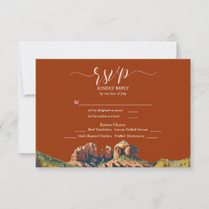 Tarjeta De Confirmación De Asistencia Catedral de la Catedral de Sedona