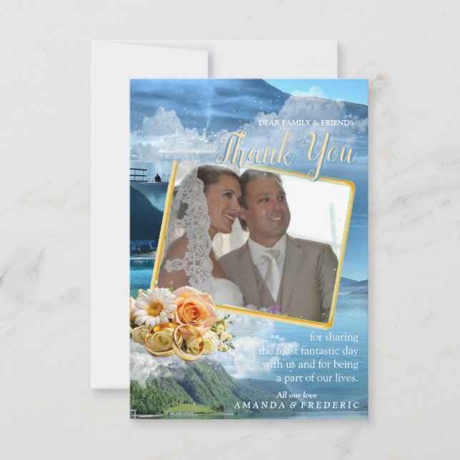 Tarjeta De Confirmación De Asistencia Celebraciones de Noruega (Anverso)