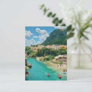 Tarjeta De Confirmación De Asistencia Ciudad de Mostar - Bosnia y Herzegovina