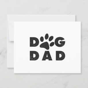 Tarjeta De Confirmación De Asistencia Clásico de Dog Dad