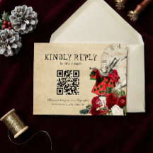 Código QR Navidad Boda de Alicia en el País de las