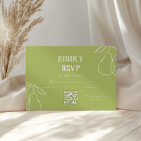 Código QR Perfect Pear Ilustracion Bridal Shower