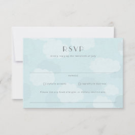 Tarjeta De Confirmación De Asistencia Confirmación de boda para bodas de destino