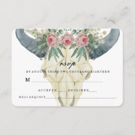 TARJETA DE CONFIRMACIÓN DE ASISTENCIA CONFIRMACIÓN DE BODAS BOHEMIAN ROSES