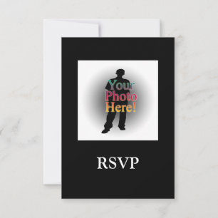 Tarjeta De Confirmación De Asistencia Crear su propia foto personalizada Personalizado