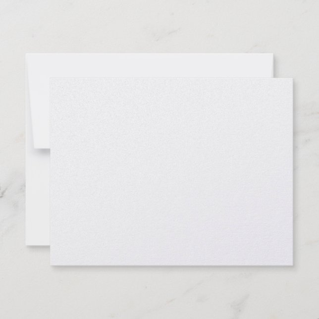 Tarjeta De Confirmación De Asistencia Crear su propio personal (Anverso)