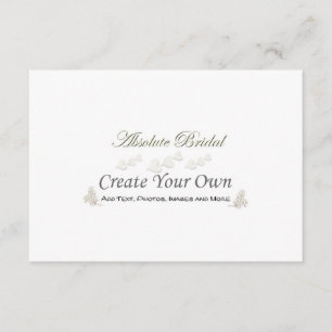 Tarjeta De Confirmación De Asistencia Cree su propio R.S.V.P.s