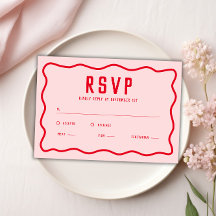 Curva retro ondulada rosa brillante negrita