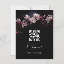 Dark Moody Floral Wedding | Scan Me