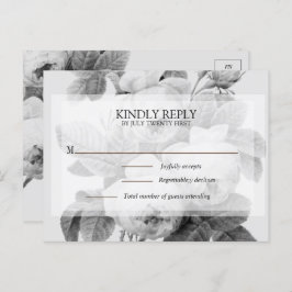 Tarjeta de confirmación de asistencia de Isabella 