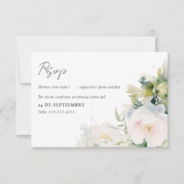 Tarjeta De Confirmación De Asistencia Despedida de soltera española