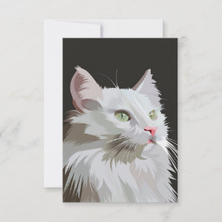 Tarjeta De Confirmación De Asistencia Diseño de gatitos con encanto