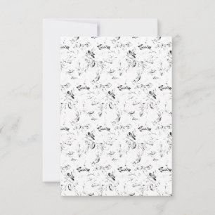 Tarjeta De Confirmación De Asistencia diseño de puntos cuarenta y uno