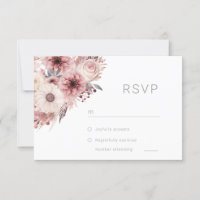 Divine Boho Rubor y Rosa Boda
