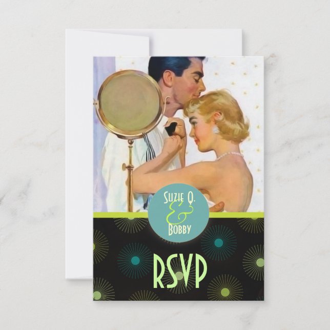 Tarjeta De Confirmación De Asistencia El Kitsch Bitsch : Para Mejor ... (Anverso)