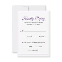 Elección de comida tradicional Boda real morado