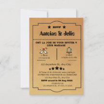 Elegancia marrón minimalista de boda 