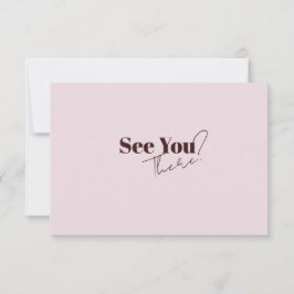 Tarjeta De Confirmación De Asistencia Elegante Boda de código QR Minimalista moderno