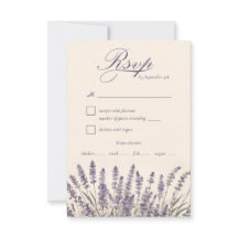 Elegante Boda de Lavanda Púrpura Elección de Comid