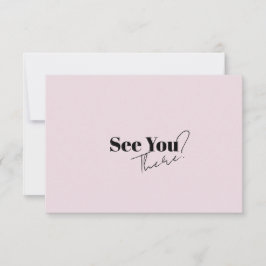 Tarjeta De Confirmación De Asistencia Elegante Boda Minimalista Retro Moderno