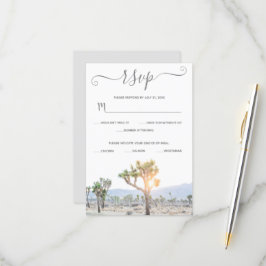 Tarjeta De Confirmación De Asistencia Elegante Boho Grey Greenery Personalizado Joshua T