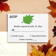 Elegante Moda Otoño Las hojas verdes caen Boda