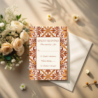 Elegante Terracota Mexicana Talavera boda