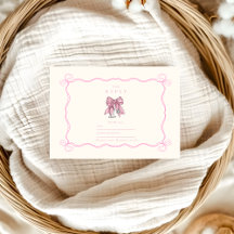 Enfermera Coquette Pink Bow Elegante Graduación