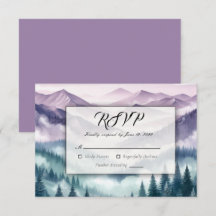 Escarcha de lavanda en el Boda húmedo alpino