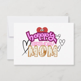Tarjeta De Confirmación De Asistencia ESTA es una feliz tarjeta de mamá de cumpleaños de