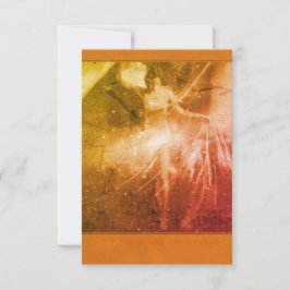 Tarjeta De Confirmación De Asistencia Estrellas en tus ojos estilo retro