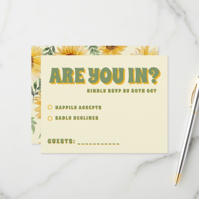 Tarjeta De Confirmación De Asistencia Eucalyptus Boda Botánico Floral (Anverso/Reverso In Situ)