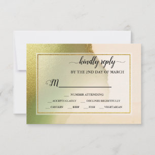 Tarjeta De Confirmación De Asistencia Fab Chartreuse 💚 Resumen Increíble Boda Presupues