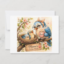 Familia de Pájaros Acogedora