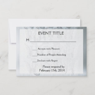 Tarjeta De Confirmación De Asistencia Fe, esperanza, amor