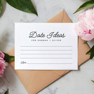 Tarjeta De Confirmación De Asistencia Fecha minimalista Noche Ideas Boda Tarjeta de Cons
