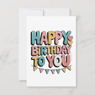 Tarjeta De Confirmación De Asistencia Felicidades burbujeantes