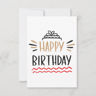 Tarjeta De Confirmación De Asistencia Feliz cumpleaños